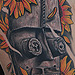 Tattoos - African Mask - 69186